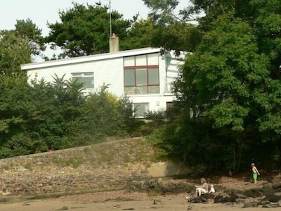 Secluded beachside 4 bed house, family & dog friendly, stunning creek views