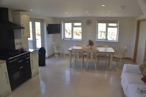 Dining area in the kitchen