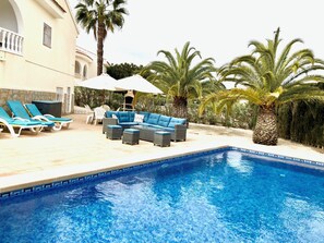 Pool and garden view