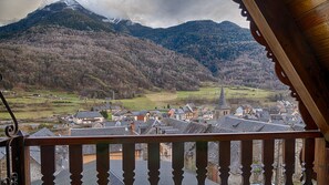 vista desde el salon, terraza