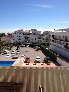 New apartment in the centre of Sitges, WiFi, swimming pool, balcony, parking