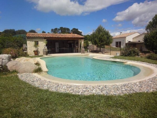 piscine + pool-house