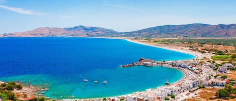 Aerial View of Haraki Beach - Gorgeous!