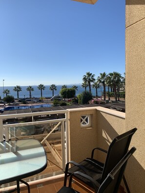 View from our balcony