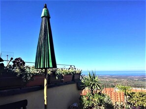 View from the main terrace