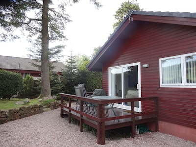 Heron Lodge, edge of Mabie Forest with breathtaking surrounding views 4G Wifi