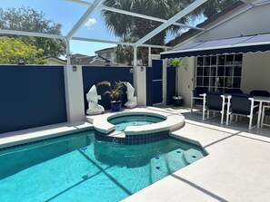 Pool and spa