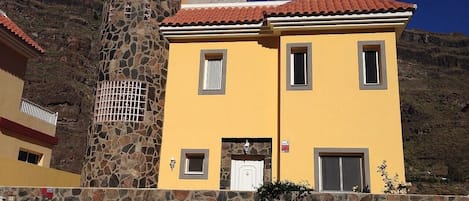 Front of Villa