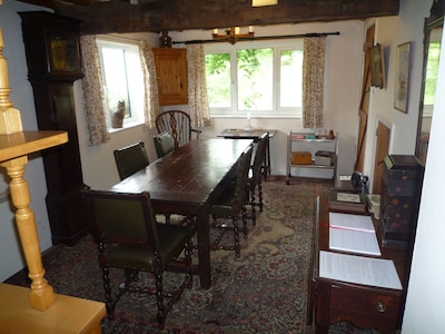 Modernised gamekeepers cottage with ground floor facilities for the elderly