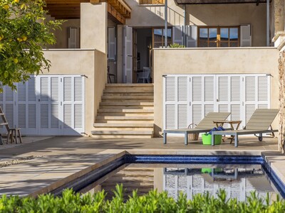 Casa Son Bordoi en Llubí con piscina privada y wifi gratis ideal familias