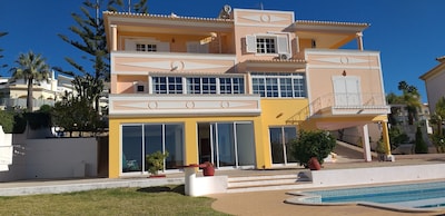 Villa with private pool, terrace and sea views