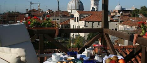 Colazione con vista su Venezia