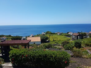 Vista para a praia ou o mar