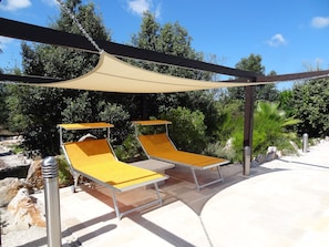 VIP sun loungers extra wide and extra long