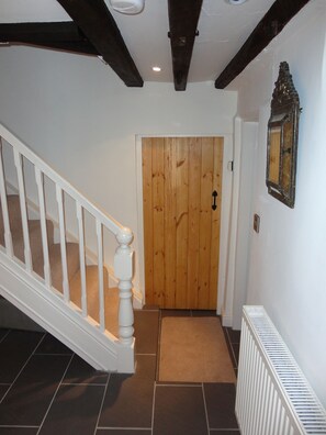 The Hall and door into the dining room