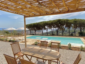 gazebo by the pool