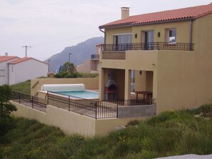 View of the back of the house
