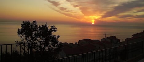 Vista para a praia ou o mar