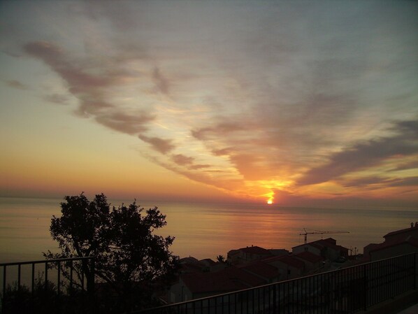 Amazing sunrises from the terrace
