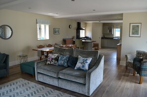 Open plan living area