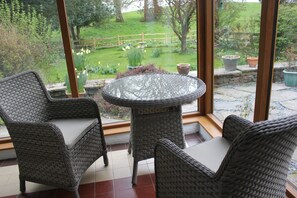 South facing sun room