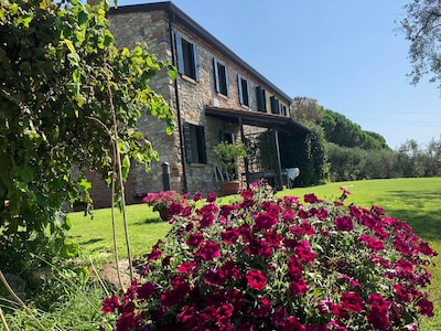 Villa immersa nella natura vicino Padova e Venezia, vista mozzafiato golf green