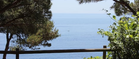 The view from Maremar, our luxury holiday home in Sant Feliu de Guixols