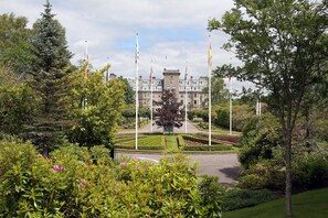 View of Gleneagles Hotel from house