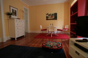view from the sitting room