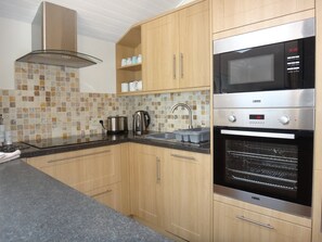 Well stocked kitchen