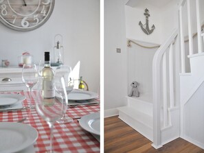 Dining Room Details and Stairs