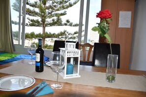 Dining area with dreamful sea-view