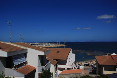 Ferienhaus in Strandnähe mit herrlichem Blick aufs Meer