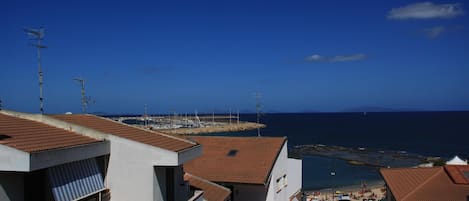 Blick vom großen Balkon