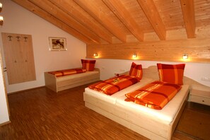 drei großzügige Schlafzimmer