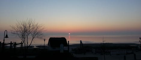 Vista para a praia ou o mar