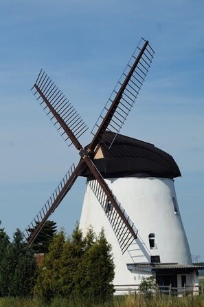 Ohrdorfer Windmühle von 1867 (seit 6.8.2015 mit neuen Segelflügeln)