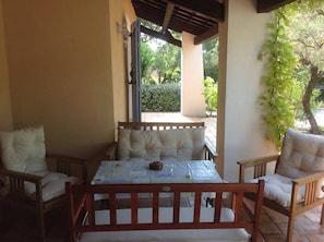 Restaurang utomhus