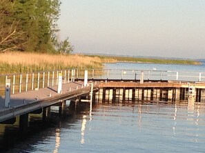 Anlegesteg vom Wasserwanderplatz