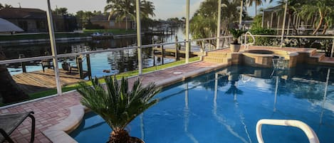 Pool Area Canal View