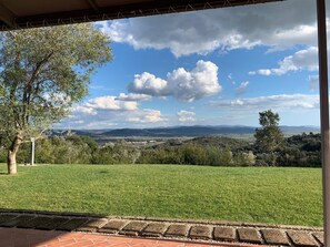 Der Blick über die Maremma