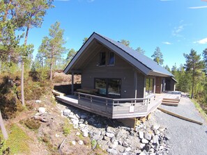 Ferienhaus in der Telemark mit großer Sonnenterrasse