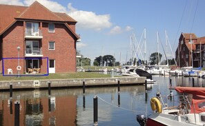 Außenansicht Ferienwohnung in der Lagunenstadt Ueckermünde