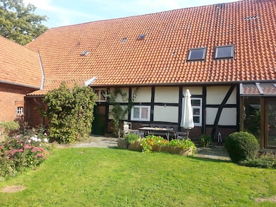 Apartment in a half-timbered house