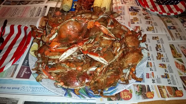 A FESTIVE BAY CATCH