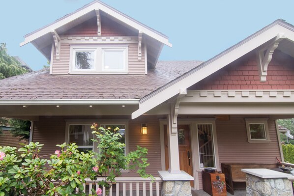 Front facing South