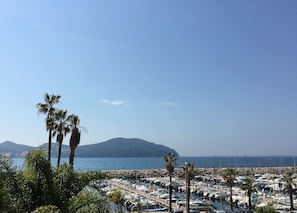 Vue sur la plage/l’océan