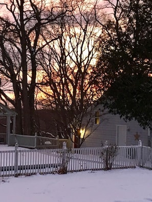 Winter Sunset in Michigan