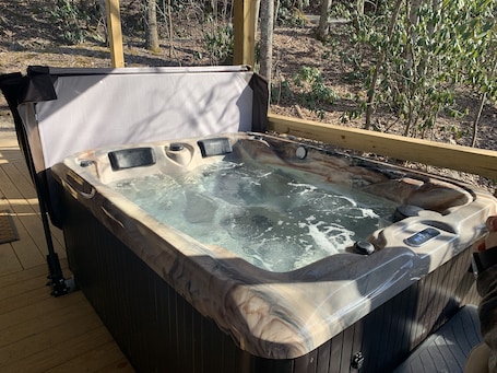 Bubbelpool utomhus