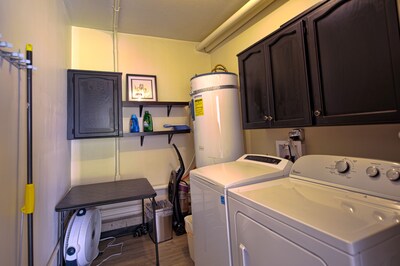 Skagit Valley Guest House bottom floor with stunning views of Mount Baker.